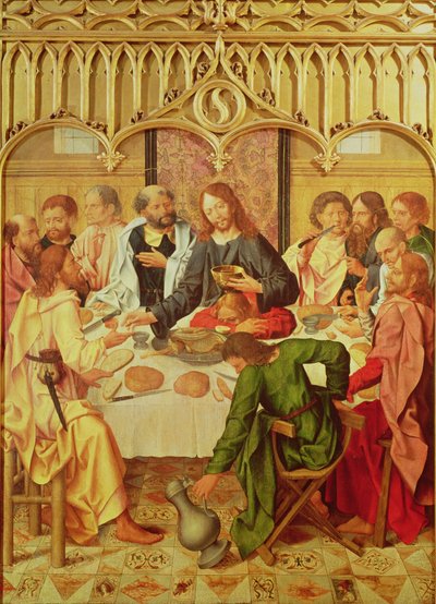 Das letzte Abendmahl von Master of the Evora Altarpiece